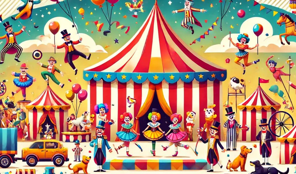 circus cartoon